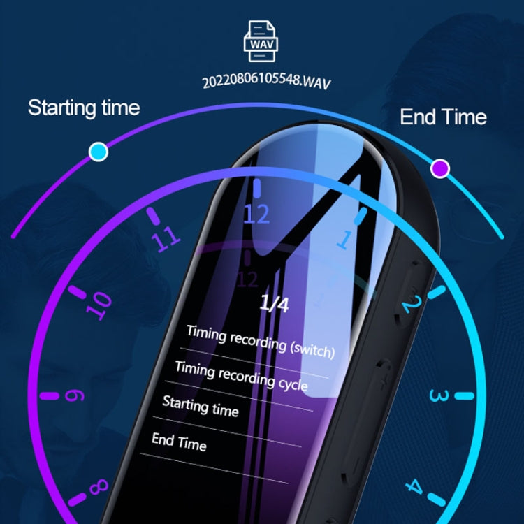 Q53 Ultra Long Standby Timer Voice Recorder HD Noise Canceling Recording Device, Size: 32GB(Black) - Recording Pen by PMC TechLife | Online Shopping South Africa | PMC TechLife | Buy Now Pay Later Mobicred