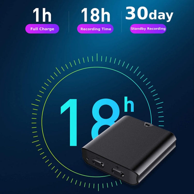 Q63 HD Noise Canceling Magnetic Voice Recorder Portable Intelligent Voice Activated Recording Pen, Capacity: 32GB(Black) - Recording Pen by PMC TechLife | Online Shopping South Africa | PMC TechLife | Buy Now Pay Later Mobicred