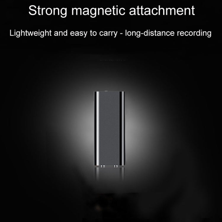 Q25 Intelligent Voice Recorder With Screen HD Noise Canceling Back Clip Voice Reporter, Size: 4GB(Black) - Recording Pen by PMC TechLife | Online Shopping South Africa | PMC TechLife | Buy Now Pay Later Mobicred