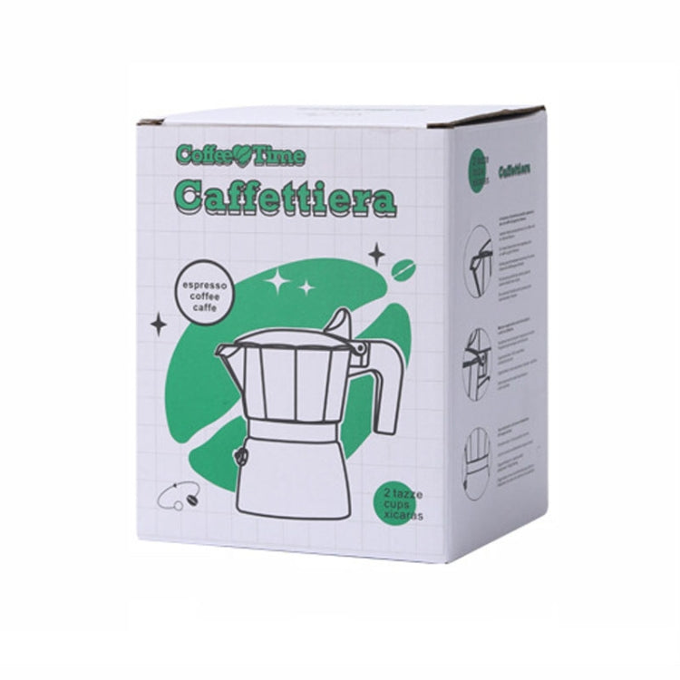 100ml Dual Valve Mocha Pot Espresso Machine Outdoor Coffee Brewing Pot Extraction Tool(Black) - free shipping - PMC TechLife - Order now!