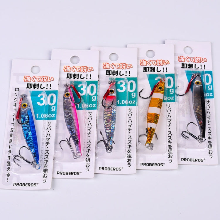 PROBEROS LF126 Long Casting Lead Fish Bait Freshwater Sea Fishing Fish Lures Sequins, Weight: 10g(Color B) - Fishing Lures by PROBEROS | Online Shopping South Africa | PMC TechLife | Buy Now Pay Later Mobicred