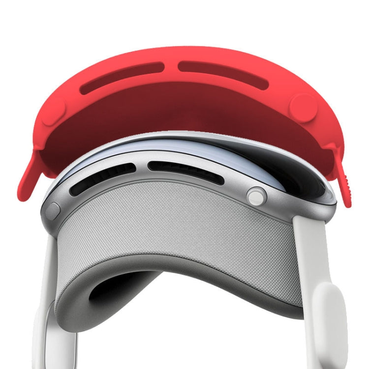 For Apple Vision Pro Silicone Protective Cover VR Accessories(White) - VR Accessories by PMC TechLife | Online Shopping South Africa | PMC TechLife | Buy Now Pay Later Mobicred