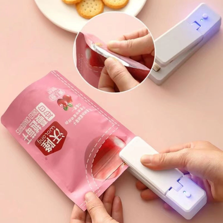 USB Charging Mini Magnetic Sealing Machine Portable Sealing Clip Food Moisture-proof Sealer(White) - Preservation Supplies by PMC TechLife | Online Shopping South Africa | PMC TechLife | Buy Now Pay Later Mobicred