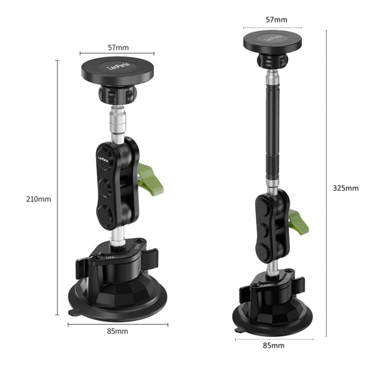 Lanparte Magnetic Car Phone Holder Adjustable Suction Cup Navigation Stand RBA-M01 - Universal Car Holders by Lanparte | Online Shopping South Africa | PMC TechLife | Buy Now Pay Later Mobicred
