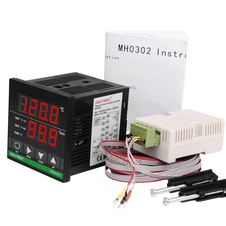 SINOTIMER MH0302 Intelligent High Precision Temperature Humidity Controller Digital Display Temperature and Humidity Meter - free shipping - PMC TechLife - Order now!