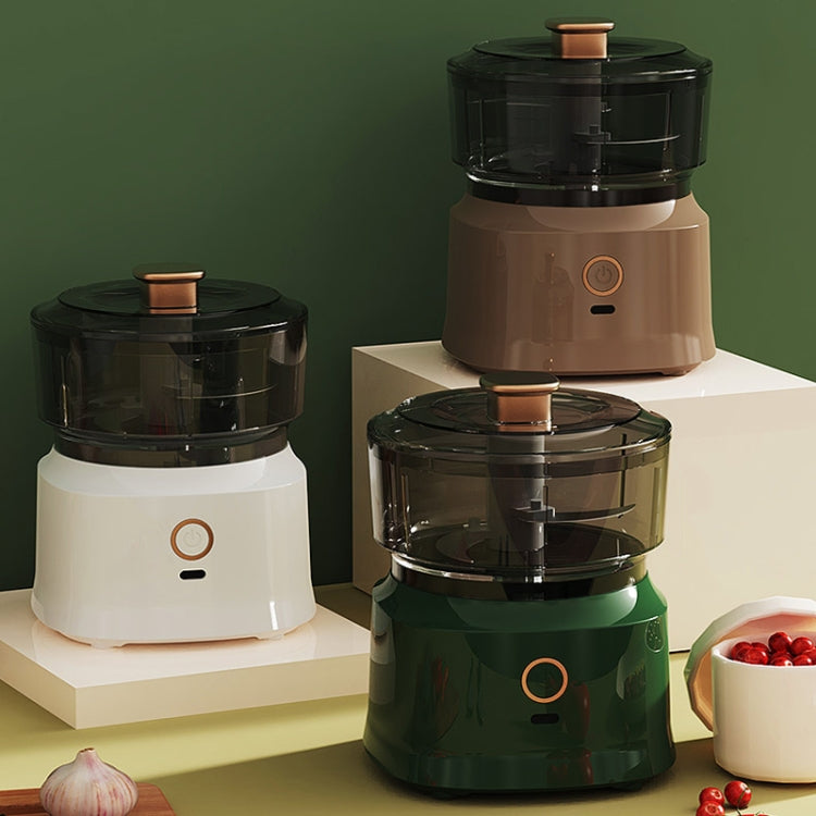 JRQ-01 Home Wireless Electric Meat Grinder Kitchen Garlic Pounder, Size: Long-press(Coffee) - free shipping - PMC TechLife - Order now!