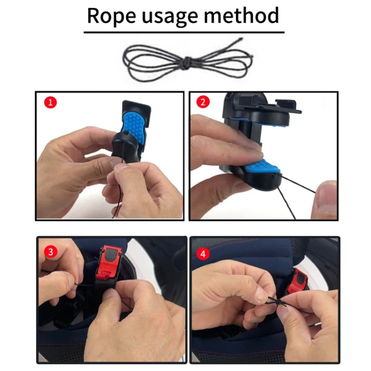 Motorcycle Helmet Chin Clamp Mount for GoPro Hero Series DJI Osmo Action, SJCAM Cameras, Spec: Set 2 - free shipping - PMC TechLife - Order now!