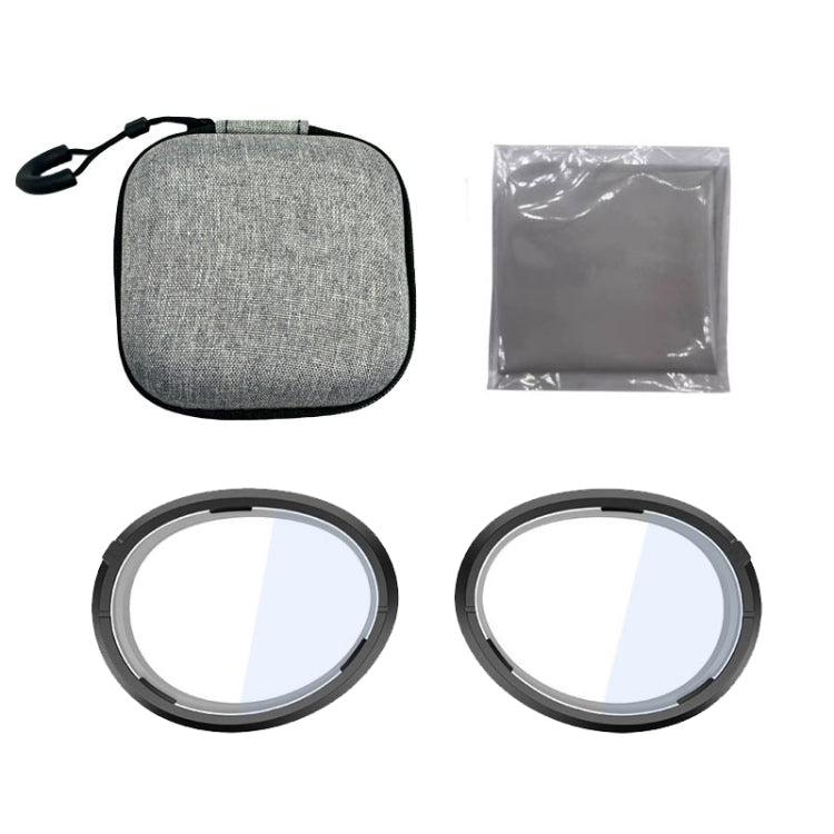 For Apple Vision Pro Magnetic Frame VR Glasses Smart Accessories, Style: 1.67 Refractive Index Frame+400 Degree Lens - VR Accessories by PMC TechLife | Online Shopping South Africa | PMC TechLife | Buy Now Pay Later Mobicred