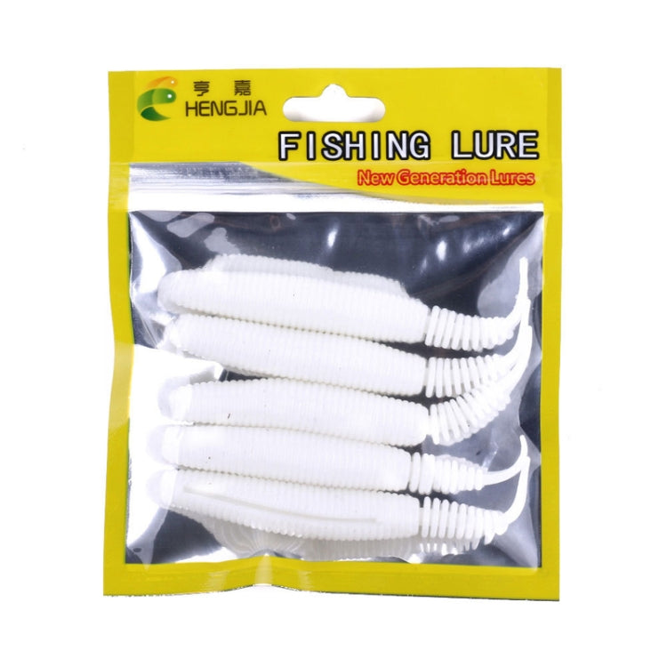 5pcs /Pack HENGJIA SO109 Spaghetti Worm Soft Bait Spiral Fishing Dummy Lures, Size: 10cm 7g(Color 3) - free shipping - PMC TechLife - Order now!