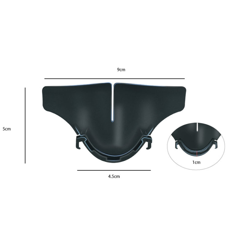 For Meta Quest 3 VR Blackout Nose Pad Mask Face Pad Cover, Spec: 2pcs /Set - VR Accessories by PMC TechLife | Online Shopping South Africa | PMC TechLife | Buy Now Pay Later Mobicred