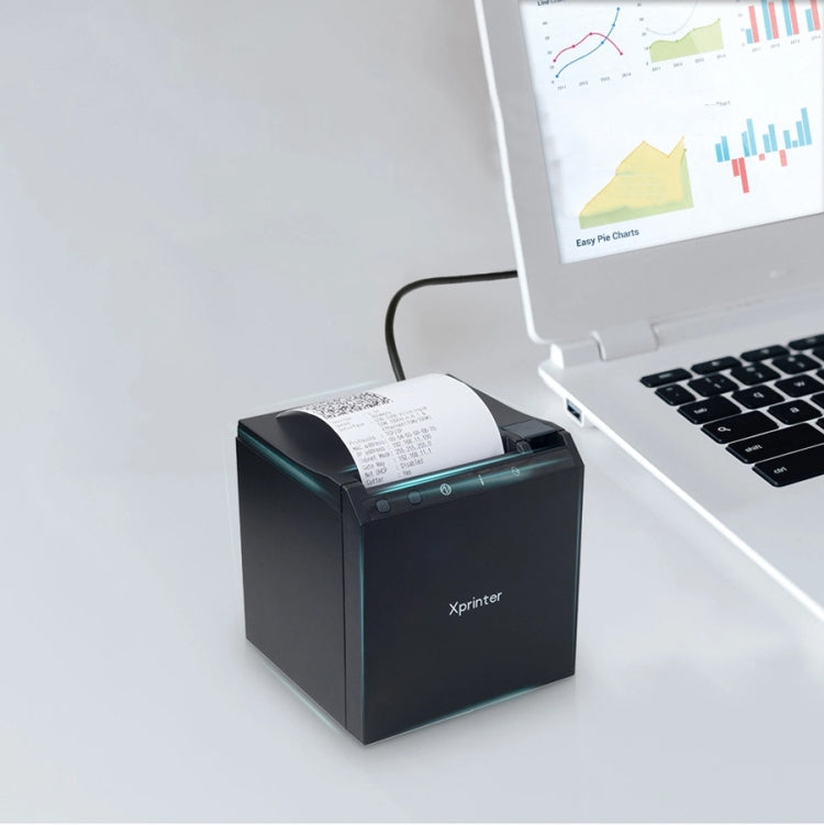 Xprinter XP-R330H 80mm Thermal Receipt Printer Sports Lottery Ticket Cashier Printer(US Plug) - free shipping - PMC TechLife - Order now!