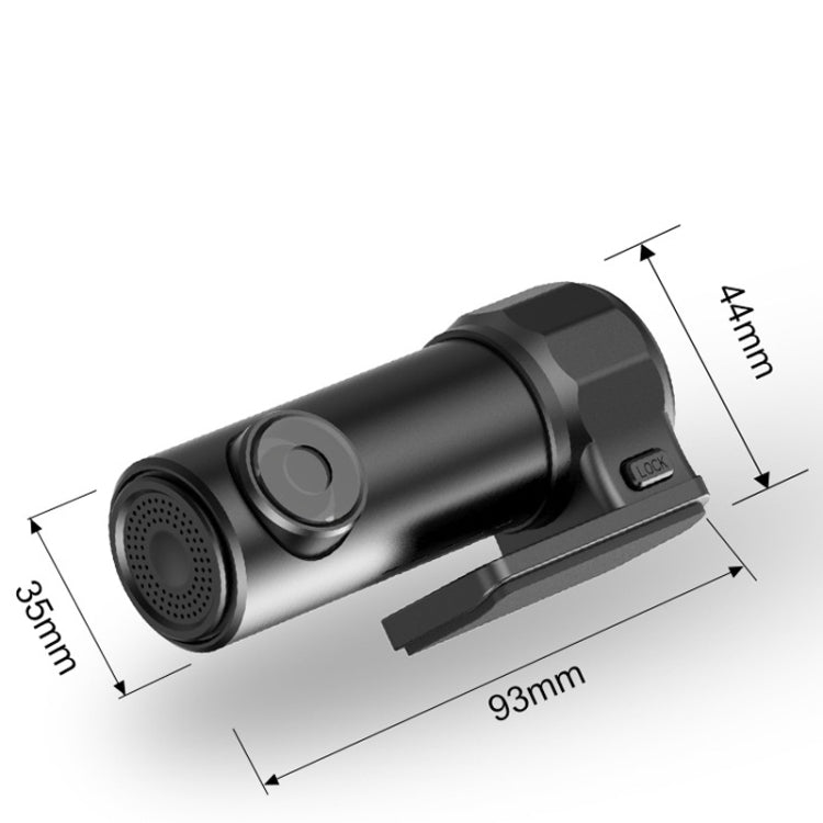 S600 1080P Wifi Dash Cam 170 Degree Wide Angle Lens Hidden Car Driving Recorder(Black) - Car DVRs by PMC TechLife | Online Shopping South Africa | PMC TechLife | Buy Now Pay Later Mobicred