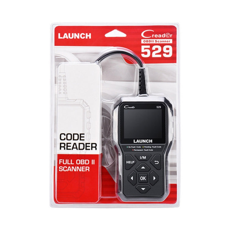 Launch Creader CR529 OBD2 Car Engine Fault Tester Code Scanner(Black) - Code Readers & Scan Tools by Launch | Online Shopping South Africa | PMC TechLife | Buy Now Pay Later Mobicred