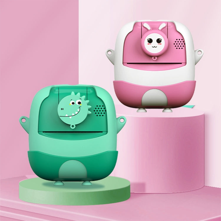 A19B 2.0-Inch 720P HD Reversible Camera Cartoon Children Mini Digital Printing Camera(Green) - Children Cameras by PMC TechLife | Online Shopping South Africa | PMC TechLife | Buy Now Pay Later Mobicred