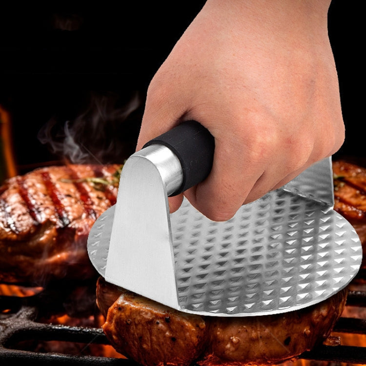 304 Stainless Steel Round Meat Patty Press Tool Kitchen Supplies Burger Presser - Gadgets by PMC TechLife | Online Shopping South Africa | PMC TechLife | Buy Now Pay Later Mobicred