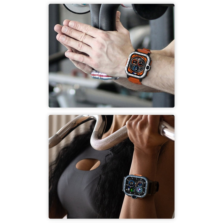 LOKMAT APPLLP 4 MAX 2.02-Inch Android 8.1 Full Network Wifi Card Bluetooth Smart Watch(Silver 64G) - free shipping - PMC TechLife - Order now!