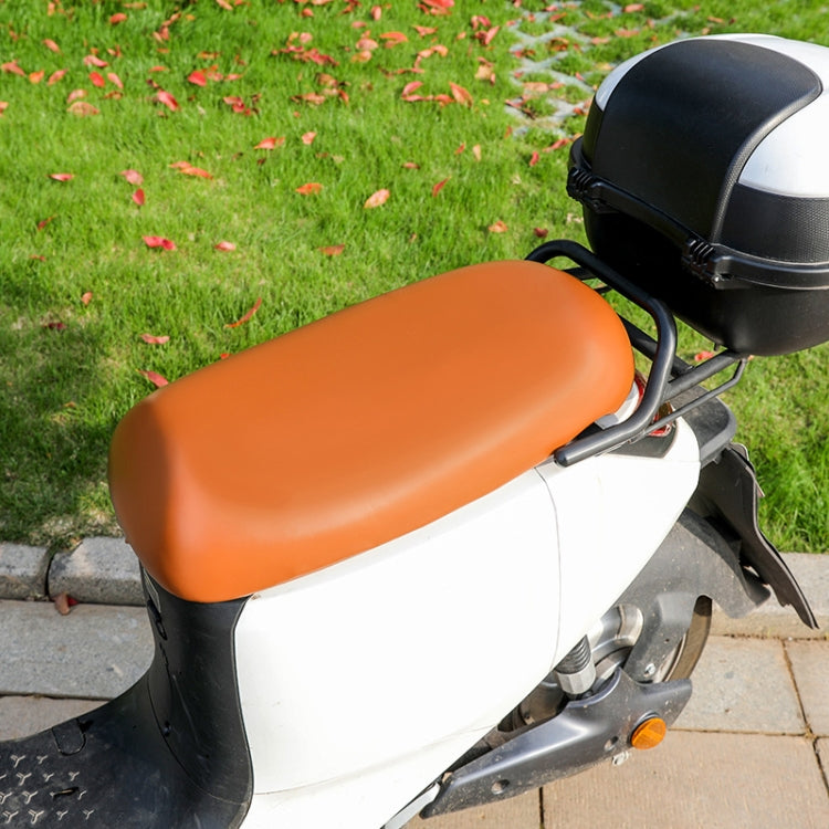 Electric Vehicle Universal Waterproof Sun Protection Seat Cover For All Seasons, Color: Light Brown(L) - Seat Covers by PMC TechLife | Online Shopping South Africa | PMC TechLife | Buy Now Pay Later Mobicred