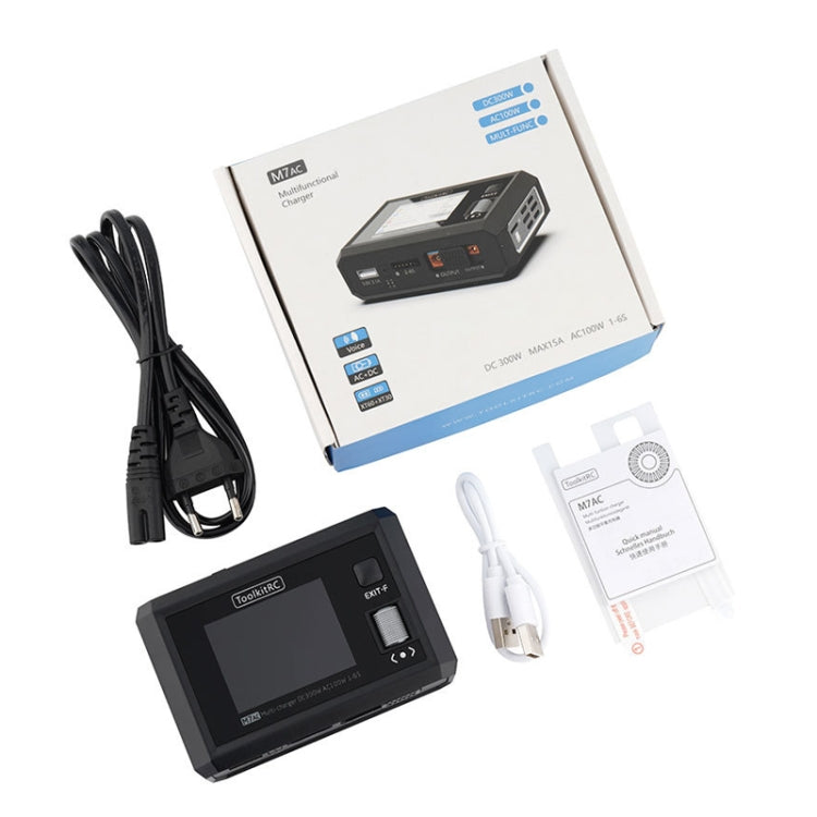 ToolkitRC M7AC Airplane And Car Model Li-Po Battery Balance Charger(US Plug) - free shipping - PMC Jewellery - Order now!