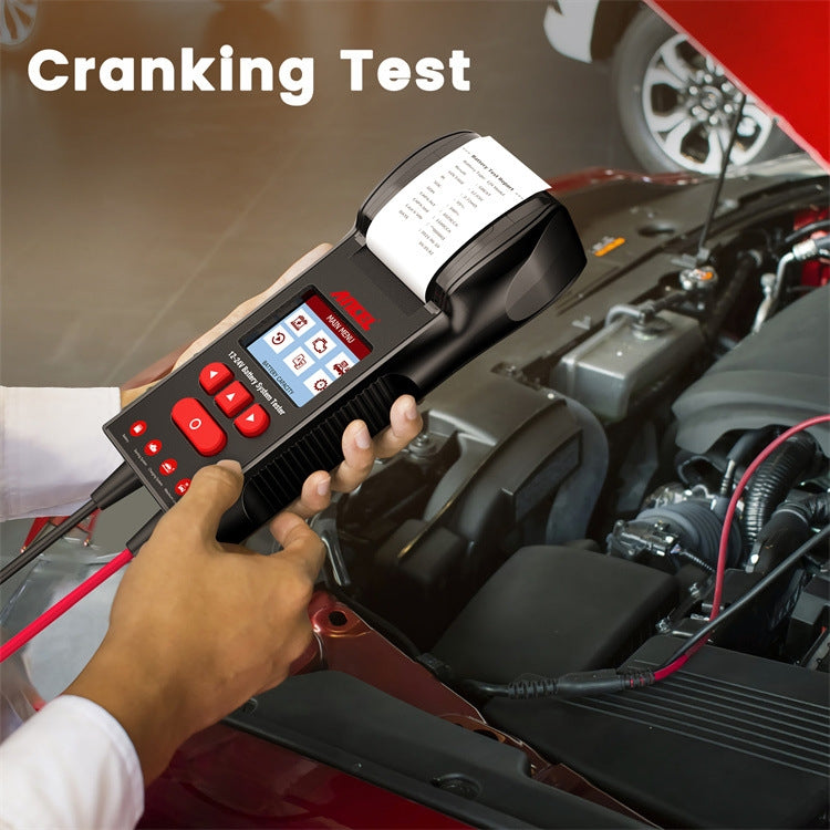 ANCEL 12V/24V Printer-Type Car Battery Tester Battery Power CCA Internal Resistance Life Detector(BST600) - free shipping - PMC TechLife - Order now!