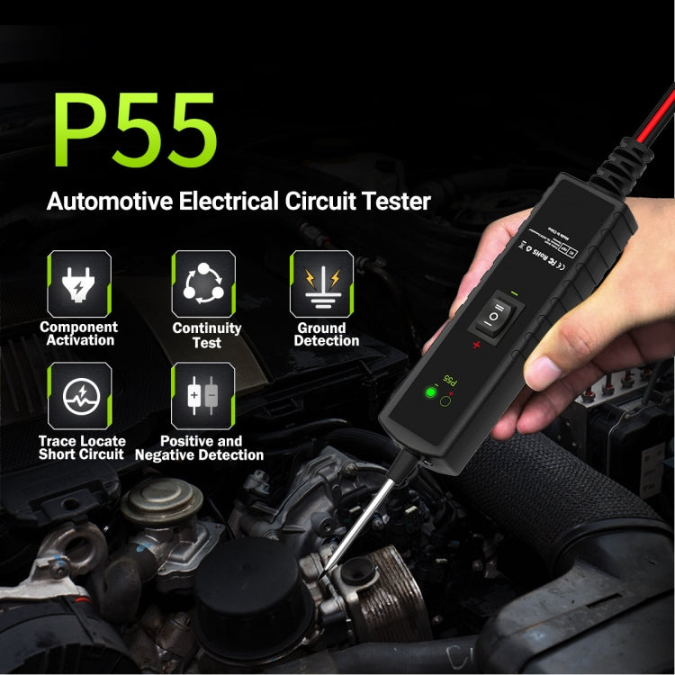 Automotive Electrical Circuit Tester System Short Circuit Tracking Positioning Diagnostic Instrument(P55) - Code Readers & Scan Tools by PMC TechLife | Online Shopping South Africa | PMC TechLife | Buy Now Pay Later Mobicred
