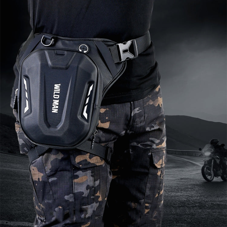 WILD MAN L1 3L Outdoor Motorcycle Riding Hard Shell Waist Bag Sports Cross-body Bag(Black) - free shipping - PMC TechLife - Order now!