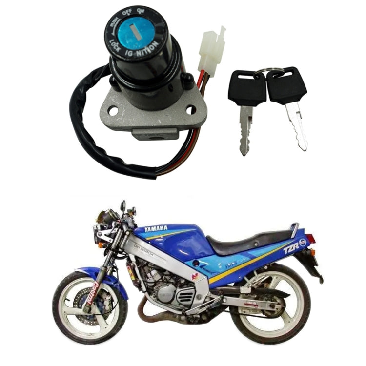 For Yamaha DT125R/TZR125/FZR400 Ignition Switch Starter Lock(DMS-SRZ) - Theft Protection by PMC TechLife | Online Shopping South Africa | PMC TechLife | Buy Now Pay Later Mobicred