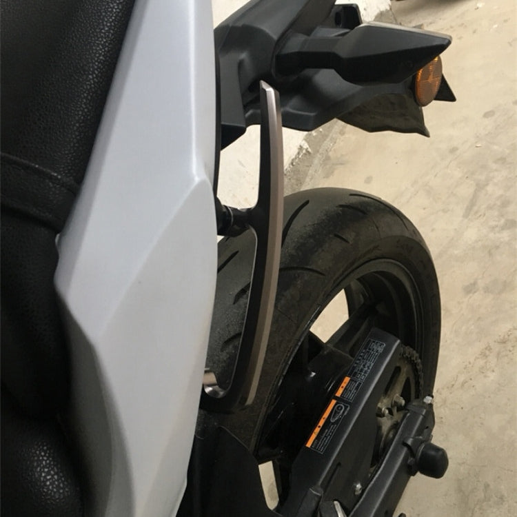 For Kawasaki Z650 2017-2018 Motorcycle Rear Seat Armrest Pull Bow(Titanium) - Ornamental Parts by PMC TechLife | Online Shopping South Africa | PMC TechLife | Buy Now Pay Later Mobicred