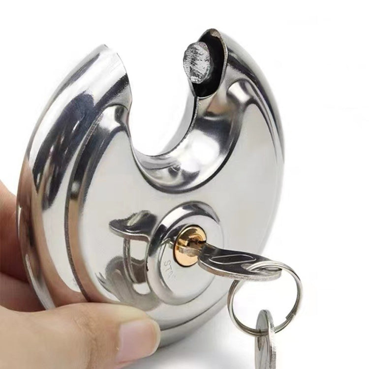 80mm Household Anti-Theft Rust-Proof And Waterproof Pure Copper Core Round Padlock - Padlocks by PMc TechLife | Online Shopping South Africa | PMc TechLife | Buy Now Pay Later Mobicred