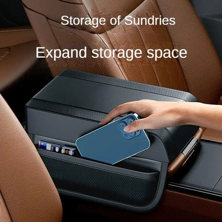 Car Armrest Box Heightening Pad Memory Foam Elbow Support(Dark Brown) - Stowing Tidying by PMC TechLife | Online Shopping South Africa | PMC TechLife | Buy Now Pay Later Mobicred