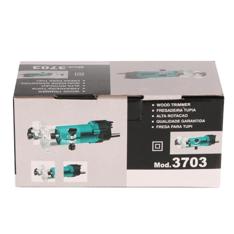 MOYI Aluminum Body Multifunctional Small Electric Woodworking Carving Slotting Trimming Machine, Specifications: 15 Milling Cutters EU Plug - free shipping - PMc TechLife - Order now!