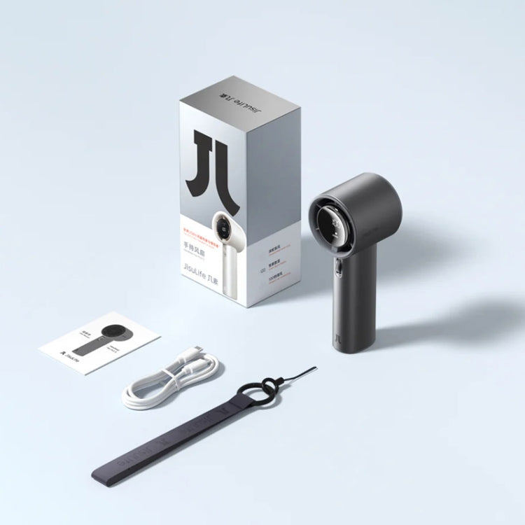 JisuLife FA53 Pro 1 High-speed Powerful Cooling Handheld Small Fan Mini Portable USB Rechargeable Desktop Fan(Dark Gray) - free shipping - PMC TechLife - Order now!