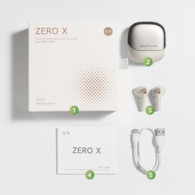 Edifier Huazai Zero X Wireless Noise Reduction Sports Bluetooth Earphones Standard(White) - free shipping - PMC Jewellery - Order now!