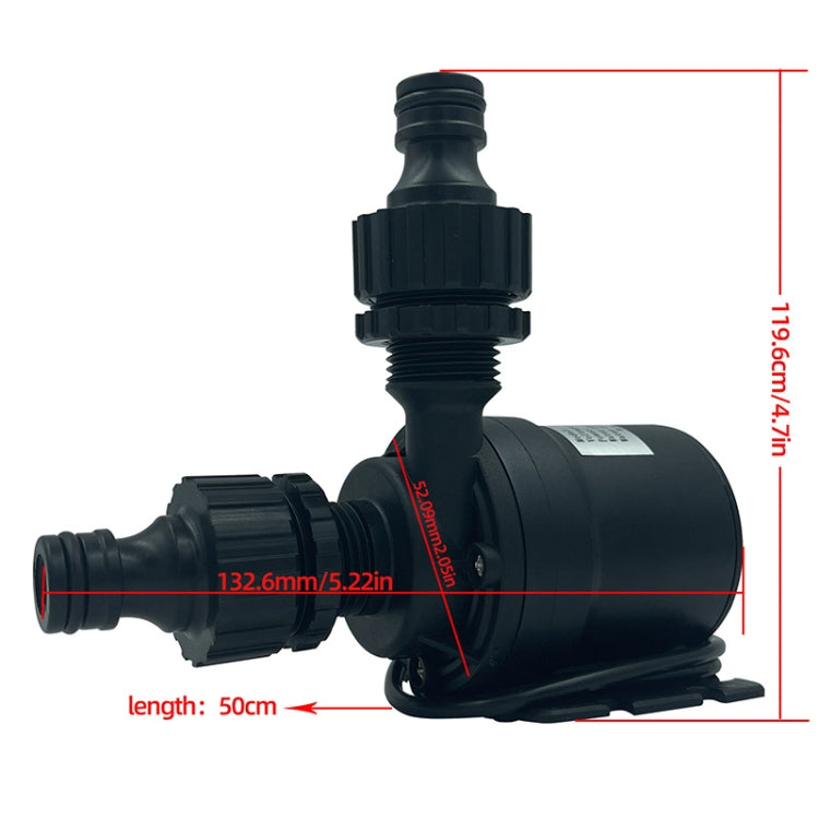 8m Lift Stainless Steel Shaft Core Brushless Motor Booster Pump, Specifications: DC12V(Bare Wire) - free shipping - PMC TechLife - Order now!