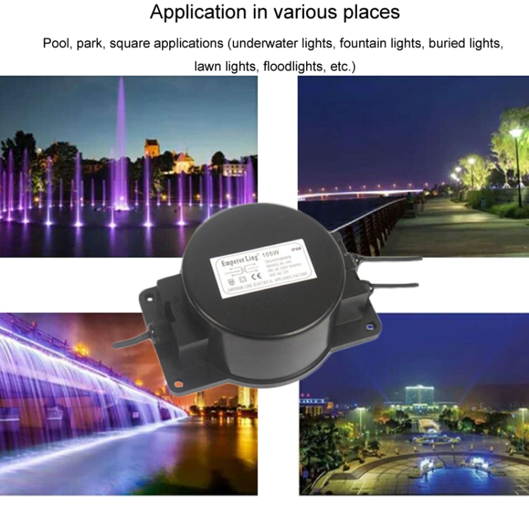 Lighting Transformer 220V To AC 12V/24V Waterproof LED Underwater Light Power Adapter, Power: 200W(24V) - Power Supplies by PMC Jewellery | Online Shopping South Africa | PMC Jewellery | Buy Now Pay Later Mobicred