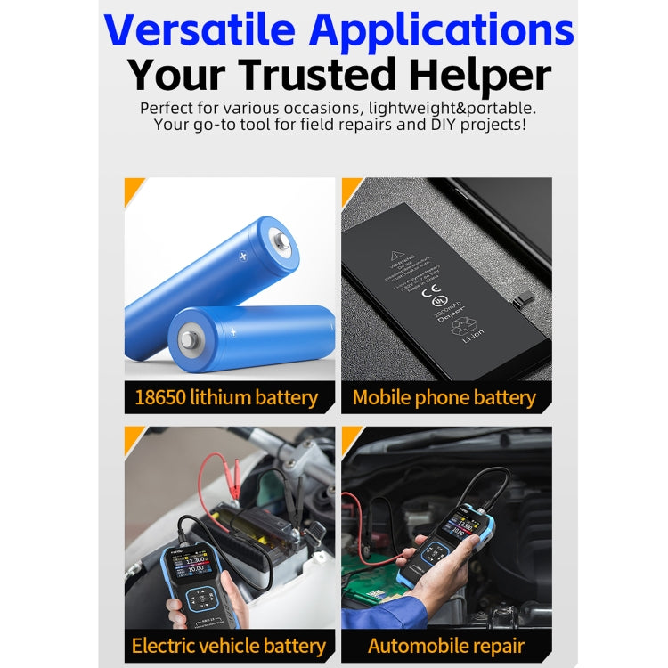 FNIRSI 18650 Lithium Battery Internal Resistance Voltage Measuring Instrument(HRM-10) - free shipping - PMC Jewellery - Order now!