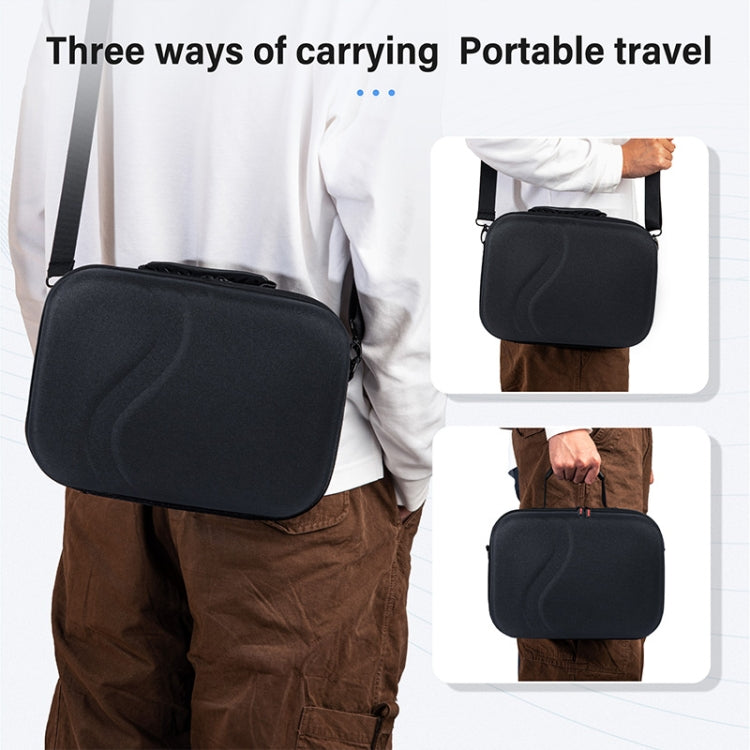 STARTRC GAMES VR Glasses Accessories Handheld Crossbody Hard Shell Storage Bag(Black) - free shipping - PMC Jewellery - Order now!