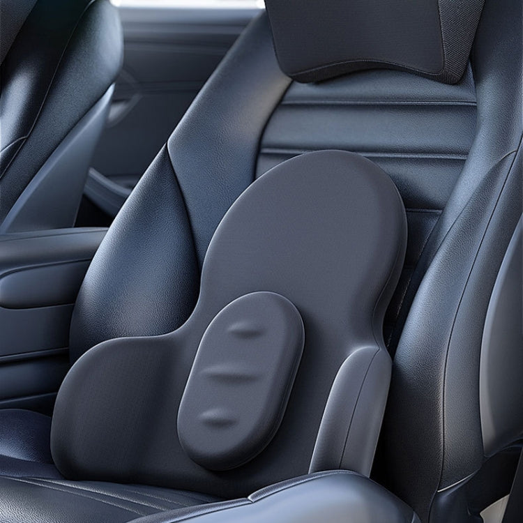 Multifunctional Car Memory Foam Adjustable Lumbar Support, Color: Classic Dark Blue - free shipping - PMC Jewellery - Order now!