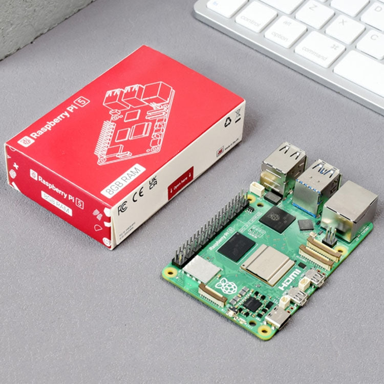 Waveshare For Raspberry Pi 5 2.4GHz Quad-Core BCM2712 Processor Development Board, Spec: 8GB - free shipping - PMC TechLife - Order now!