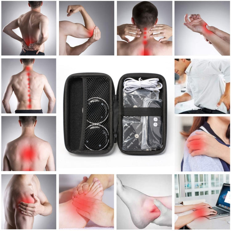 Cervical Massager EMS Pulse Therapy Device Full Body Massage Patch, Spec: Double Host Without Remote - free shipping - PMC TechLife - Order now!