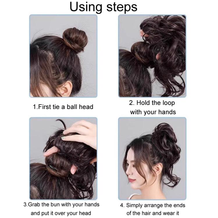 Lazy Long Beard Ball-Head Chicken Nest Wig Photography Coiffure Ribbed Hair bundle(Natural Black) - free shipping - PMC TechLife - Order now!