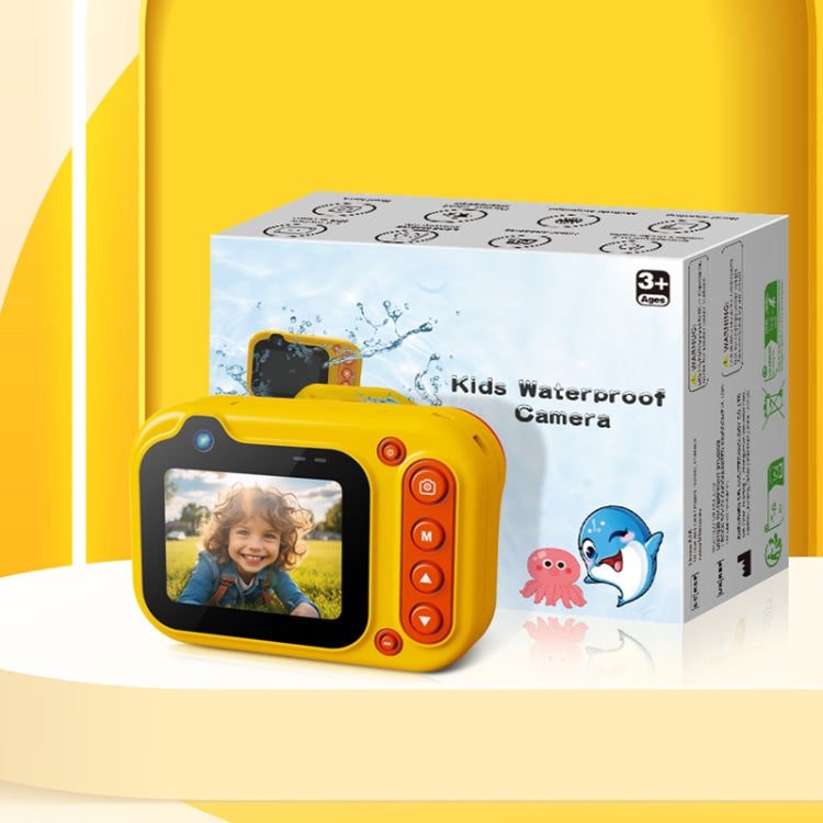 D60 3m Waterproof 2K HD 10X 2.4-inch Outdoor Photo Video Recording Children Mini Camera(Blue) - Children Cameras by PMC TechLife | Online Shopping South Africa | PMC TechLife | Buy Now Pay Later Mobicred