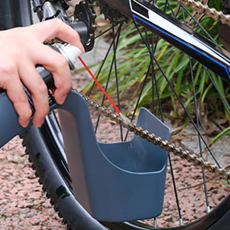 Motorcycle Bicycle Chain Cleaner Oil Storage Tool Box(Gray) - Others by PMc TechLife | Online Shopping South Africa | PMc TechLife | Buy Now Pay Later Mobicred