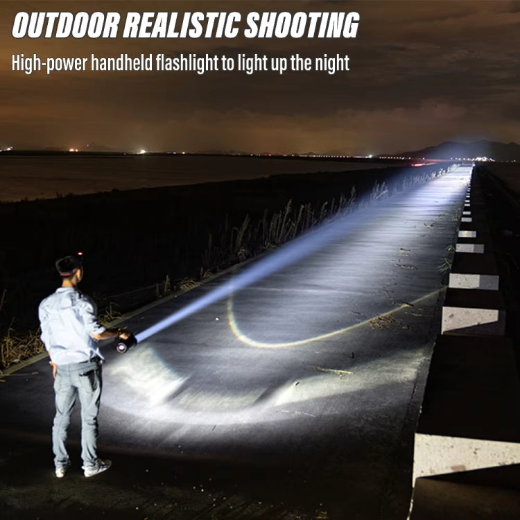 E-SMARTER 8W5205-2 Small Carrying Light With RGB Colorful Lamps Outdoor Cycling Searchlight(Yellow) - free shipping - PMc TechLife - Order now!