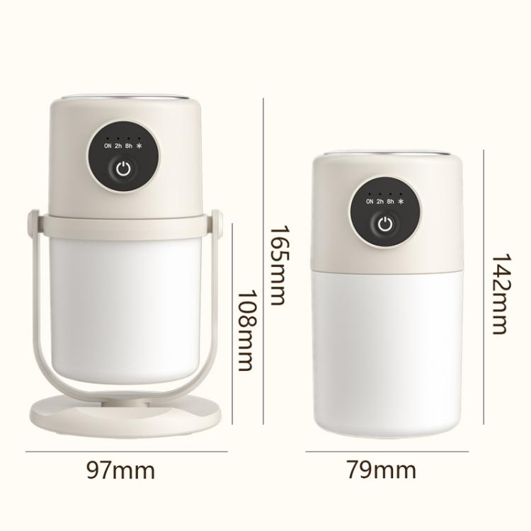 USB Intelligent Home Large Capacity Humidifier With Night Light Small Air Purifier, Color: Beige - free shipping - PMC TechLife - Order now!