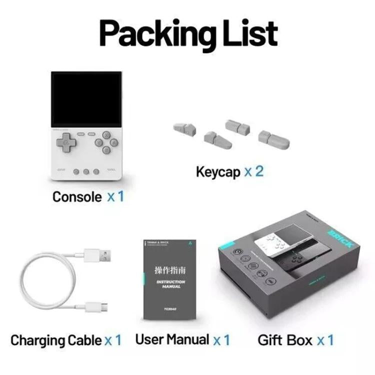 TRIMUI BRICK Open Source Pocket Console Portable Wireless Bluetooth HD Retro Arcade, Size: 256G(Red) - free shipping - PMc TechLife - Order now!