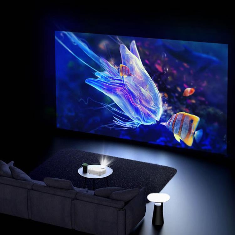 Z01 1080P 5G Bluetooth Projector Android 9.0 System Supports Mirroring Screen EU Plug - LED Projector by PMC TechLife | Online Shopping South Africa | PMC TechLife | Buy Now Pay Later Mobicred