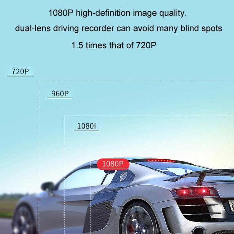 International Version AI Operation 4G Night Vision Remote Monitoring Driving Recorder(Front + Rear) - Car DVRs by PMc TechLife | Online Shopping South Africa | PMc TechLife | Buy Now Pay Later Mobicred