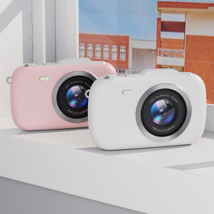 G7-A 2.8-inch 18X Digital Zoom 4K HD Beauty Digital Camera(White + OTG) - Children Cameras by PMC TechLife | Online Shopping South Africa | PMC TechLife | Buy Now Pay Later Mobicred