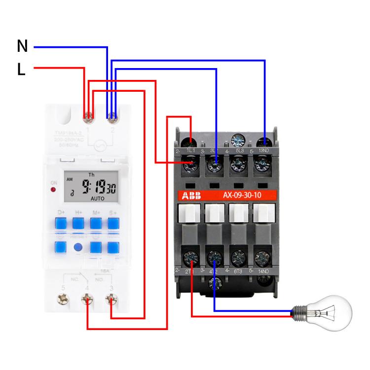 SINOTIMER TM919sA-2 220VAC 16A 1 Second Interval Programmable Digital Timer Switch 7 Days Auto ON OFF Din Rail Mounted - free shipping - PMc TechLife - Order now!