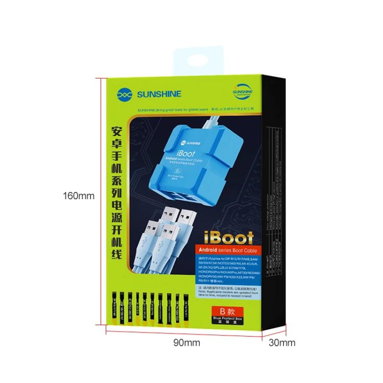 SUNSHINE iBoot B For Android 5V Power Cable Mobile Phone Repair Tool Battery Power Test Boot Cable - Test Tools by SUNSHINE | Online Shopping South Africa | PMC TechLife | Buy Now Pay Later Mobicred